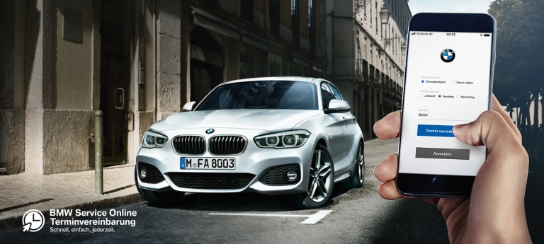 BMW Onlineterminvereinbarung